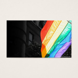 LGBTQ-flagga Visitkort
