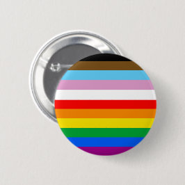 LGBTQ+ Förbistrifter för framsteg Knapp