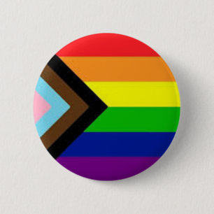 LGBTQ+ Framsteg Knapp Knappnål