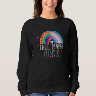 Lgbtq Free Mamma Hugs Gay pride Lgbt Ally Rainbow  T Shirt