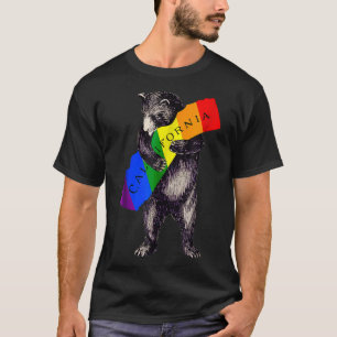 LGBTQ Gay pride Cali Bear Bear I Kärlek Kalifornie T Shirt