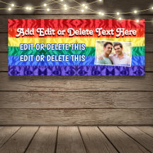 LGBTQ Gay pride Flagga Rainbow Rand Lesbisk Photo