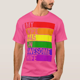 LGBTQ Gay pride Month Lesbisk Rainbow F T Shirt