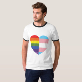 LGBTQ-hjärta T Shirt