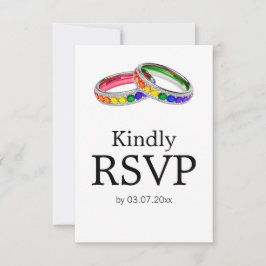 🌈 🐦 LGBTQ Intertwined in Pride – Classic OSA Kort