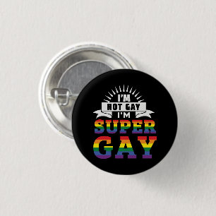 LGBTQ Jag heter Toppen Gay GAY PRIDE Knapp