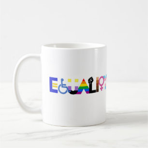 LGBTQ+ Jämställdhet Kaffemugg