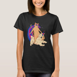 Lgbtq Kattunge Hund Rainbow Bisexual Pride Lgbtq B T Shirt