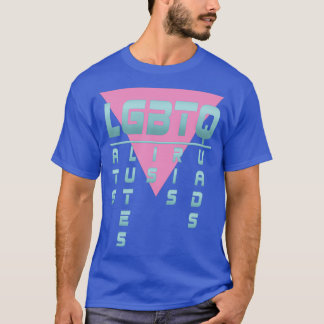 LGBTQ Lats Glutes Bis Tris Quads T Shirt