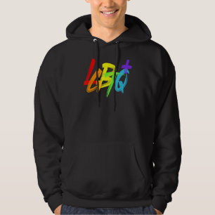 Lgbtq+ Lesbisk Gay pride Bisexual Transgender Quee Hoodie