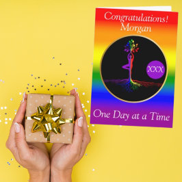 LGBTQ Livets träd Recovery Gift Kort