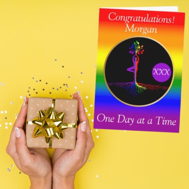 LGBTQ Livets träd Recovery Gift Kort (Skapare uppladdad)
