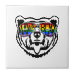 LGBTQ Mamma Bear Proud mor Momma Ally Kakelplatta<br><div class="desc">LGBTQ Mamma Bear Proud mor Momma Ally</div>