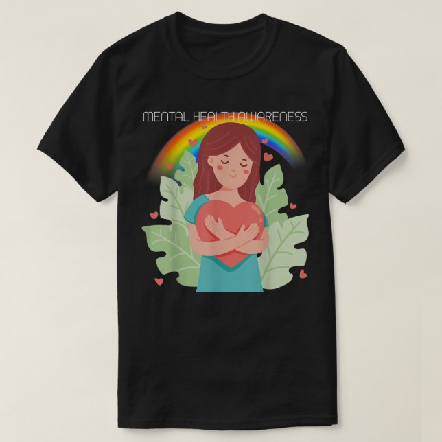 Lgbtq Mental Health Awareness3005 1340 T Shirt (Design framsida)