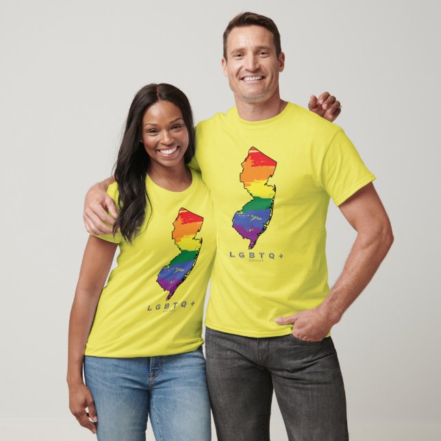 LGBTQ+ NJ Proud T Shirt (Unisex)