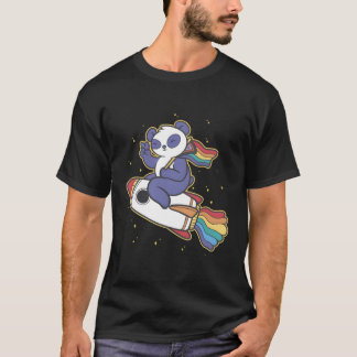 Lgbtq Panda Space T Shirt