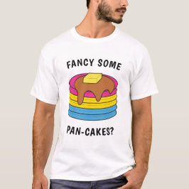 LGBTQ Pansexual Pride Finare vissa Pan-cakes T Shirt