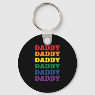 LGBTQ: Pappa Gay pride Pappa Fars dag Nyckelring