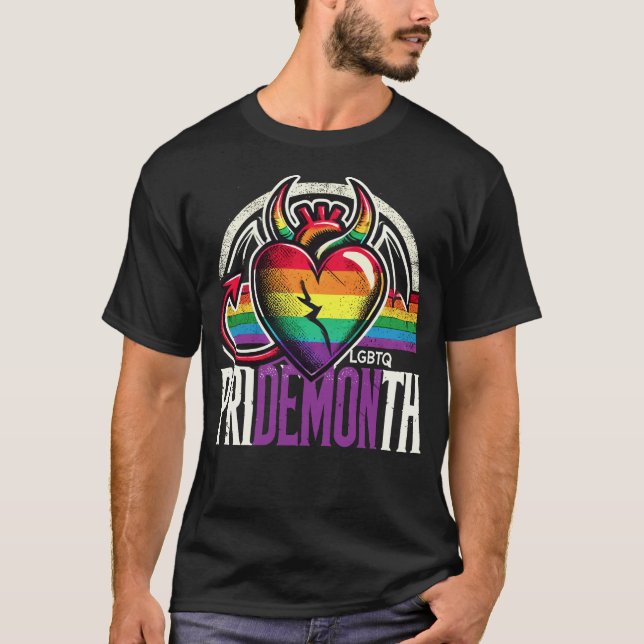 LGBTQ per pride T Shirt (Framsida)