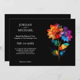 🌈 LGBTQ Petals & Pride Inbjudningar