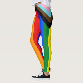 LGBTQ & Pride Byxor - Regnbågsprogressflagga