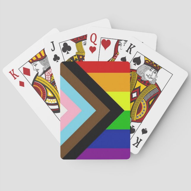 LGBTQ+-Pride Casinokort (Baksidan)