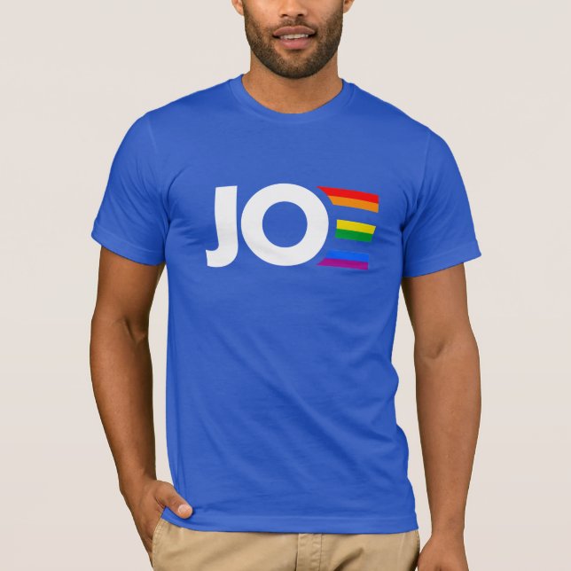 LGBTQ-Pride för Joe T Shirt (Framsida)