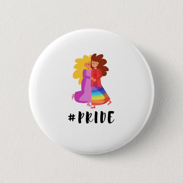 LGBTQ+ #Pride Knapp (Framsida)