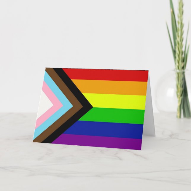 LGBTQ+-Pride Kort (Framsida)