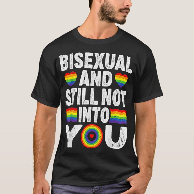LGBTQ Pride Non Binary Proud Ally Trans  T Shirt (Framsida)
