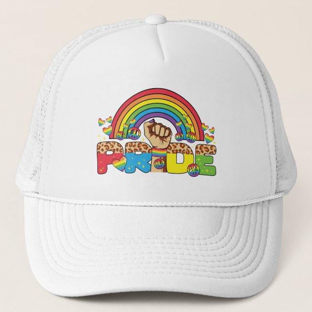 LGBTQ - Pride och regnbåge Keps (Framsida)