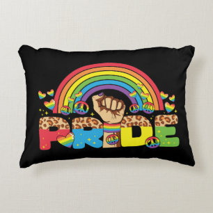 LGBTQ - Pride och regnbåge Prydnadskudde