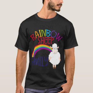 LGBTQ Pride Rainbow Sheep Of Family Gay Allies Gi T Shirt