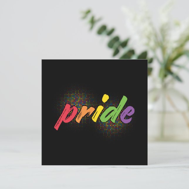 LGBTQ - Pride - Regnbåge Färg (Stående Fram)