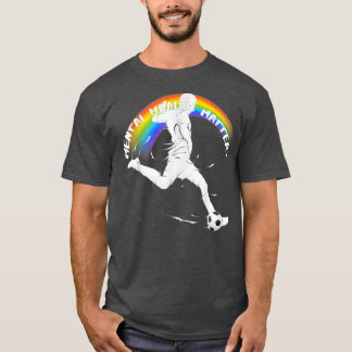 Lgbtq-Pridet Fotboll för psykisk hälsa3043 1377 T Shirt