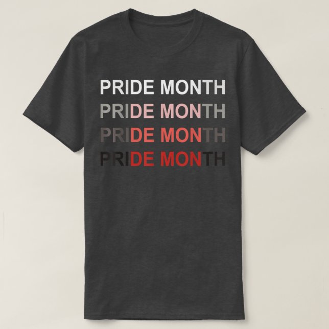 LGBTQ-Pridet i månaden  T Shirt (Design framsida)