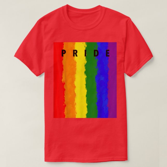 LGBTQ-Pridets månad  T Shirt (Design framsida)