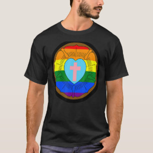 Lgbtq Progress-Pridet Lutheran Ro Gay Transgender T Shirt
