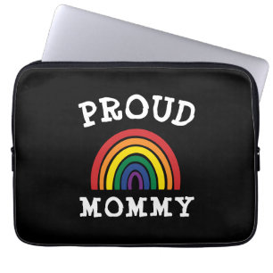 LGBTQ Proud Mamma Gay pride Rainbow Mors dag Laptop Fodral