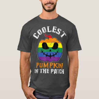 LGBTQ Pumpkin Coolest Pumpkin i Patch G T Shirt