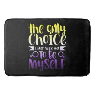 LGBTQ Queer Nonbinary  Androgynous Non Binary Badrumsmatta