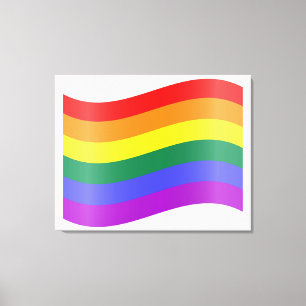 Lgbtq Rainbow Canvastryck