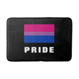 LGBTQ regnbåge Bisexuell Pride Flagga Anpassad tex Badrumsmatta