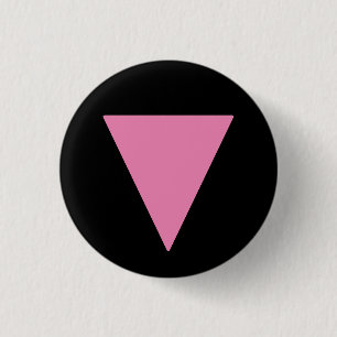 LGBTQ+ Rosa triangel Knapp