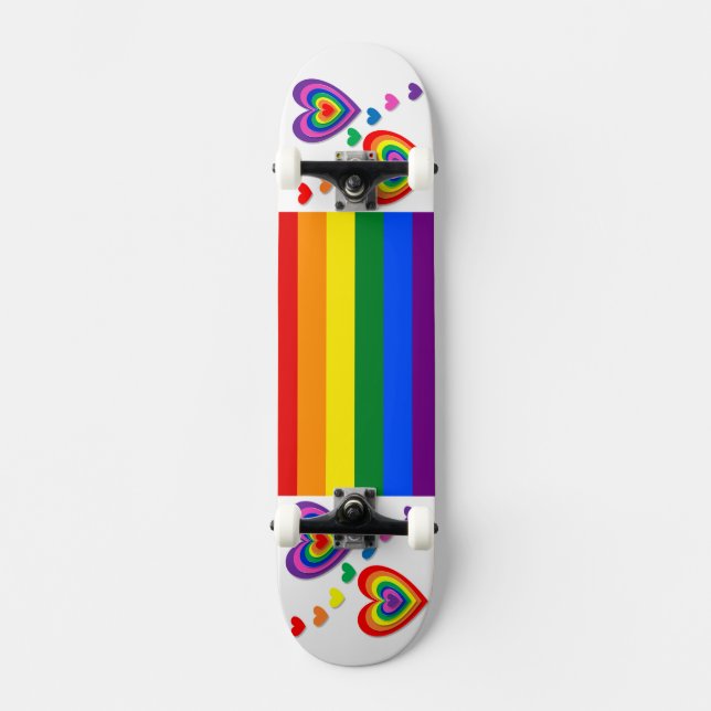 lgbtq Skateboardtavlor Mini Skateboard Bräda 18,7 Cm (Framsida)