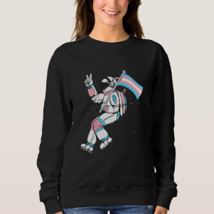 Lgbtq Space Astronaut Lgbt Galaxy Transsexuell Fla T Shirt