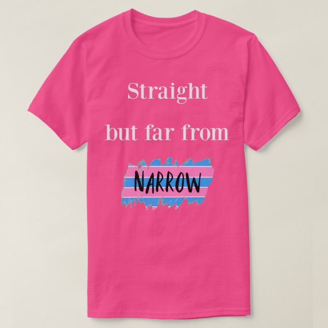 LGBTQ Stark Power Transgender Ally säger T Shirt (Design framsida)