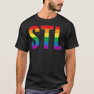 LGBTQ STL Gay pride St Louis MO T Shirt