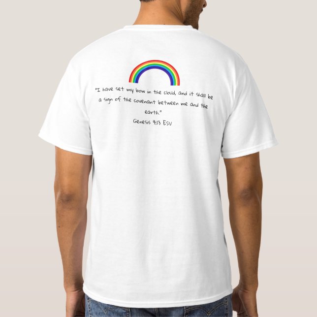 LGBTQ T SHIRT (Baksida)