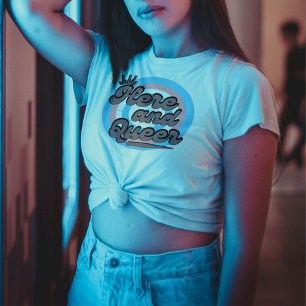 LGBTQ: Trans-Flagga - här och i kön T Shirt